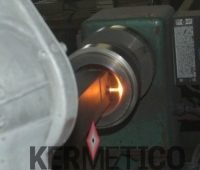 Internal diameter metal carbide spray id-gun wear protective coating