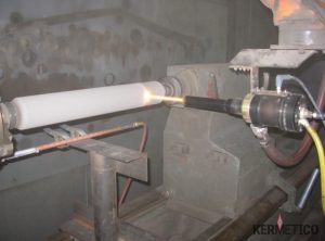 Pump plunger coating: Tungsten carbide spraying systems & services