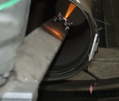 The Kermetico HVAF ID Gun Thermal Spray Inside a Pipe